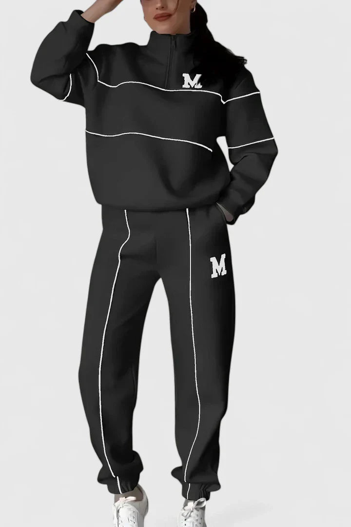 Thalynnae | Udoban Set Džempera i Pantalona