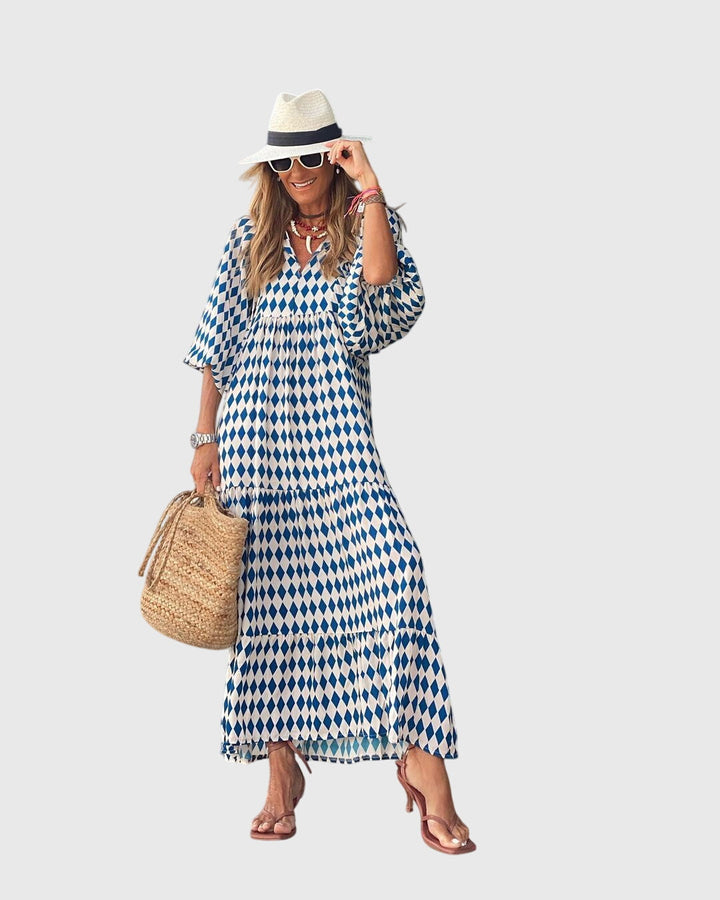 Sarah™ - Boho Maxi Haljina